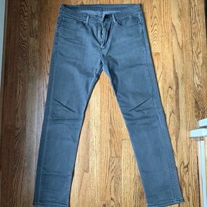 Levi’s 511 Gray Jeans sz 36x34